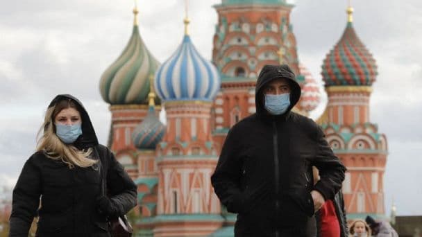 Rusia reporta casi 40.000 contagios y un nuevo récord de 1.163 muertos