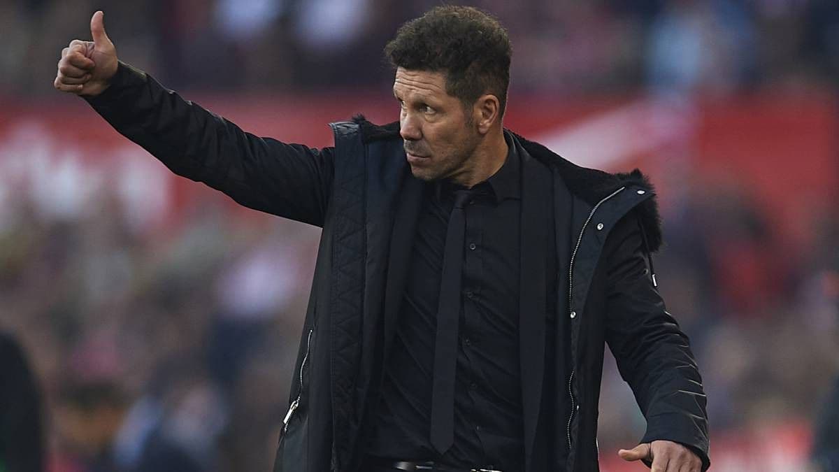 «No me gusta la falsedad y no comparto saludos con el DT rival», subrayó el «Cholo» Simeone
