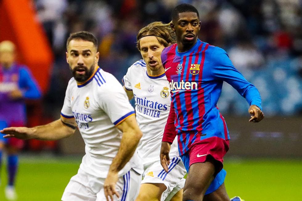 Real Madrid le ganó al Barcelona en suplementario y es finalista de la Supercopa española