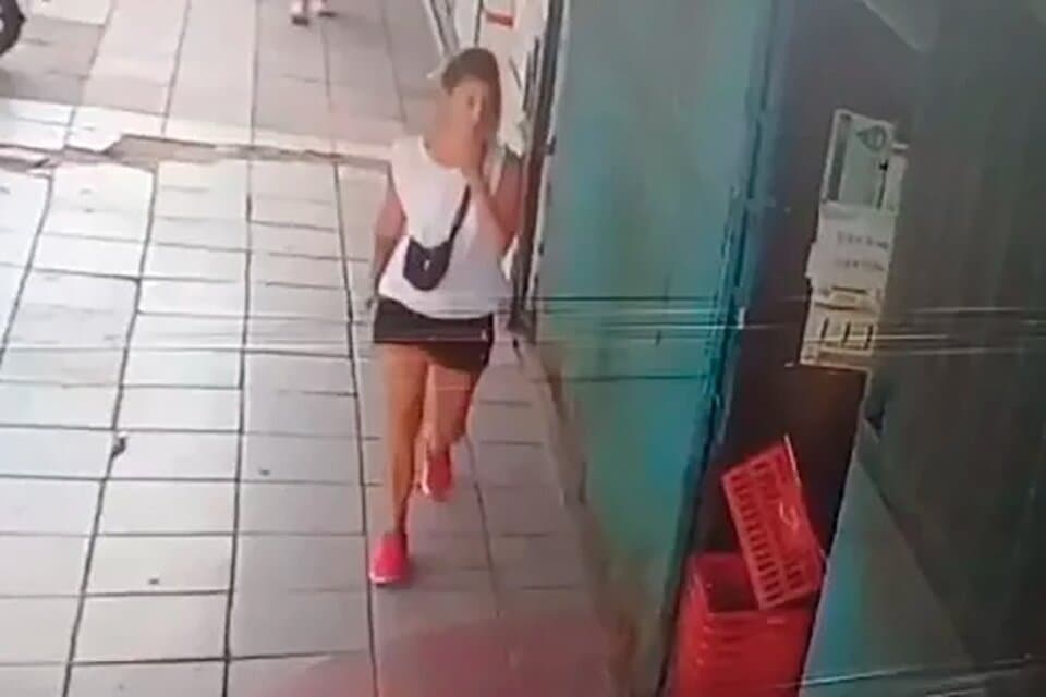 Difundieron las últimas imágenes de Betiana Rossi, la mujer desaparecida desde hace seis días