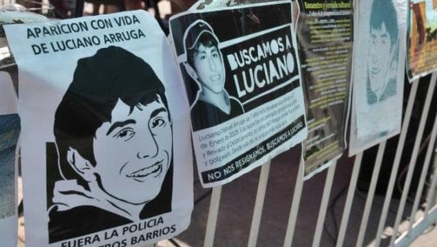 Es admisible el jury a dos fiscales y un juez del caso Luciano Arruga