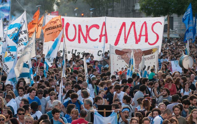 Día de la Memoria: La Plaza del reencuentro, de la memoria, la verdad y la justicia