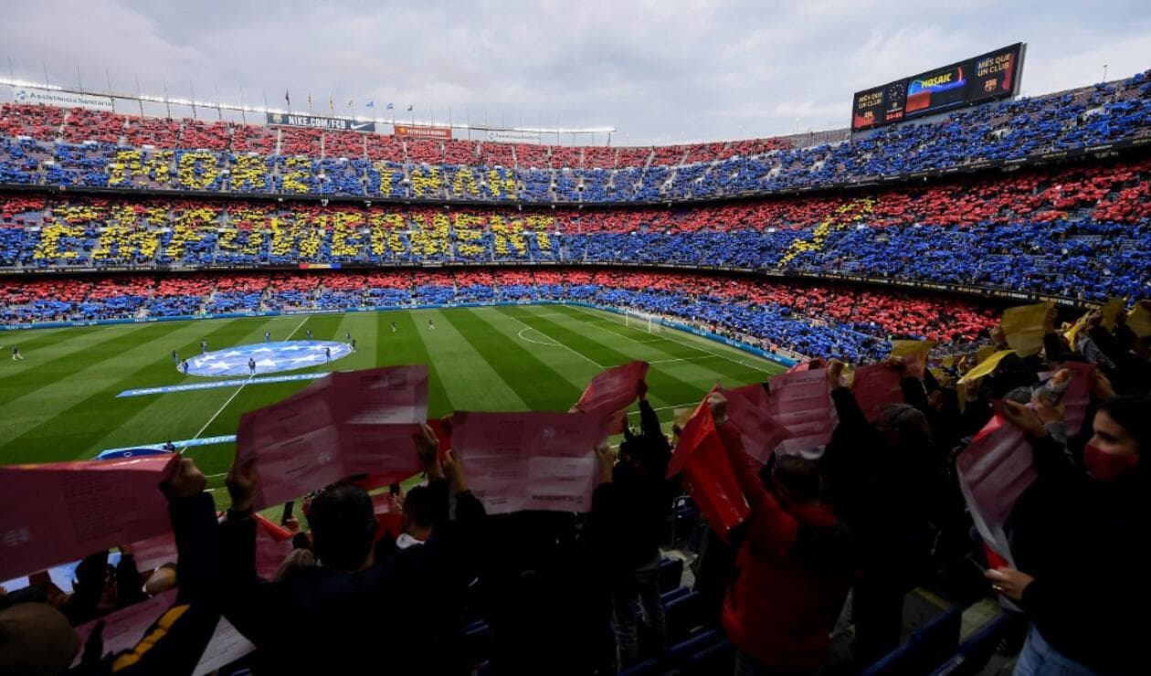Récord mundial de público en fútbol femenino en el Barcelona-Real Madrid: 91.553 personas