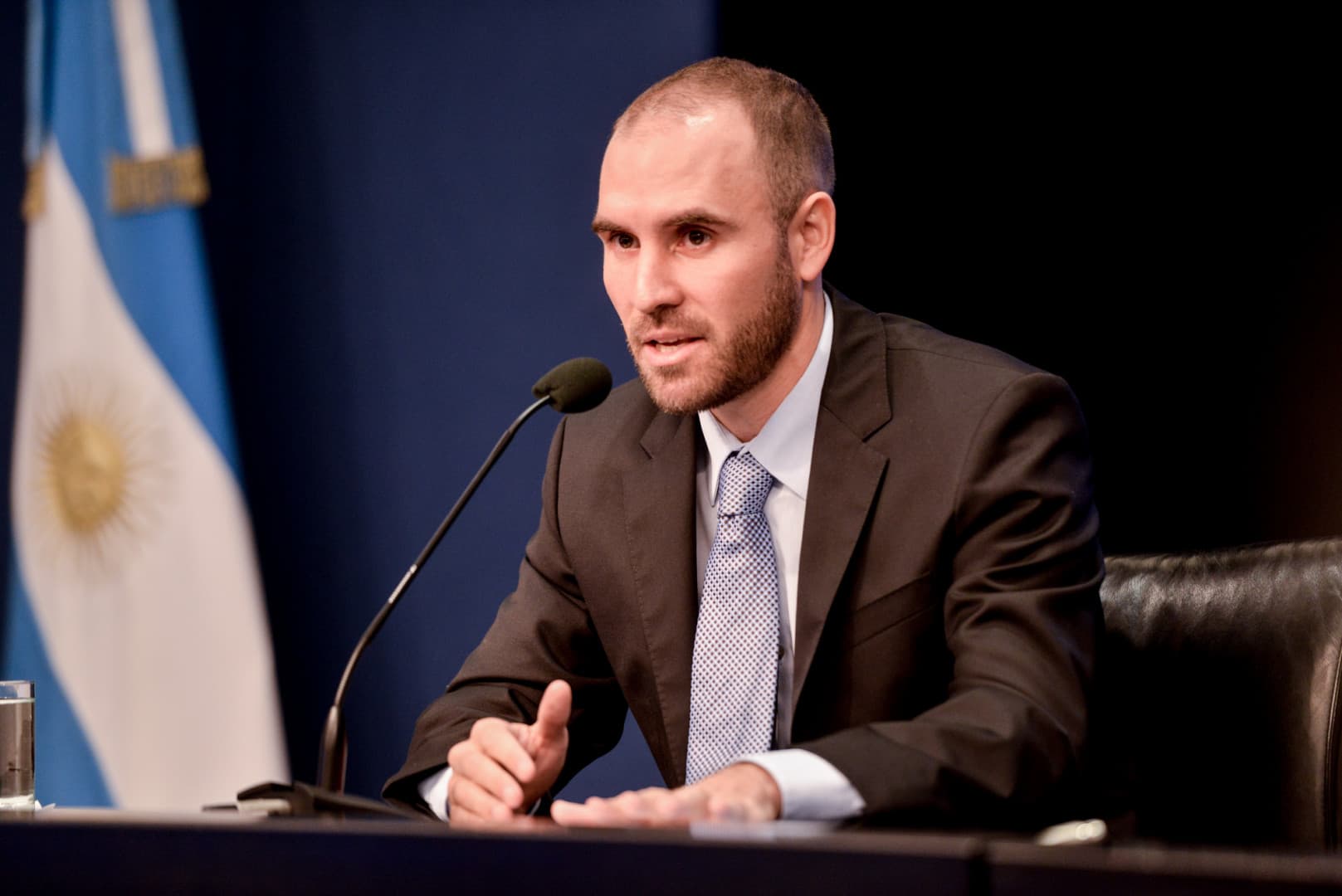 Martín Guzmán ante empresarios en IDEA: “Si reinvierten la renta inesperada el impuesto será menor”