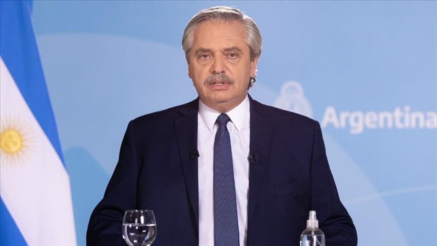 El Presidente se reúne con el gobernador de San Luis y recibe a Germán Martínez