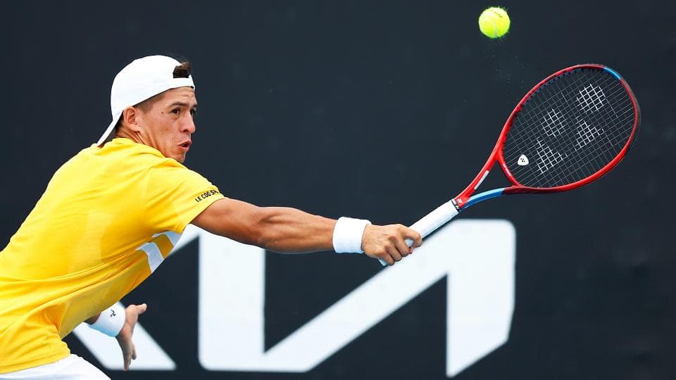 Sebastián Báez cayó en la segunda ronda de Wimbledon ante David Goffin