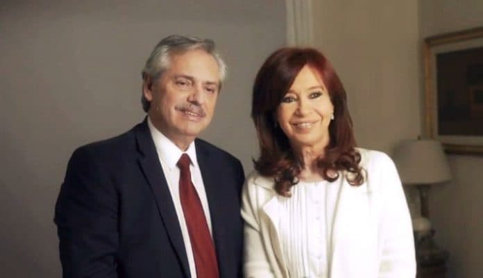 Alberto Fernández y Cristina Kirchner compartieron una cena en Olivos