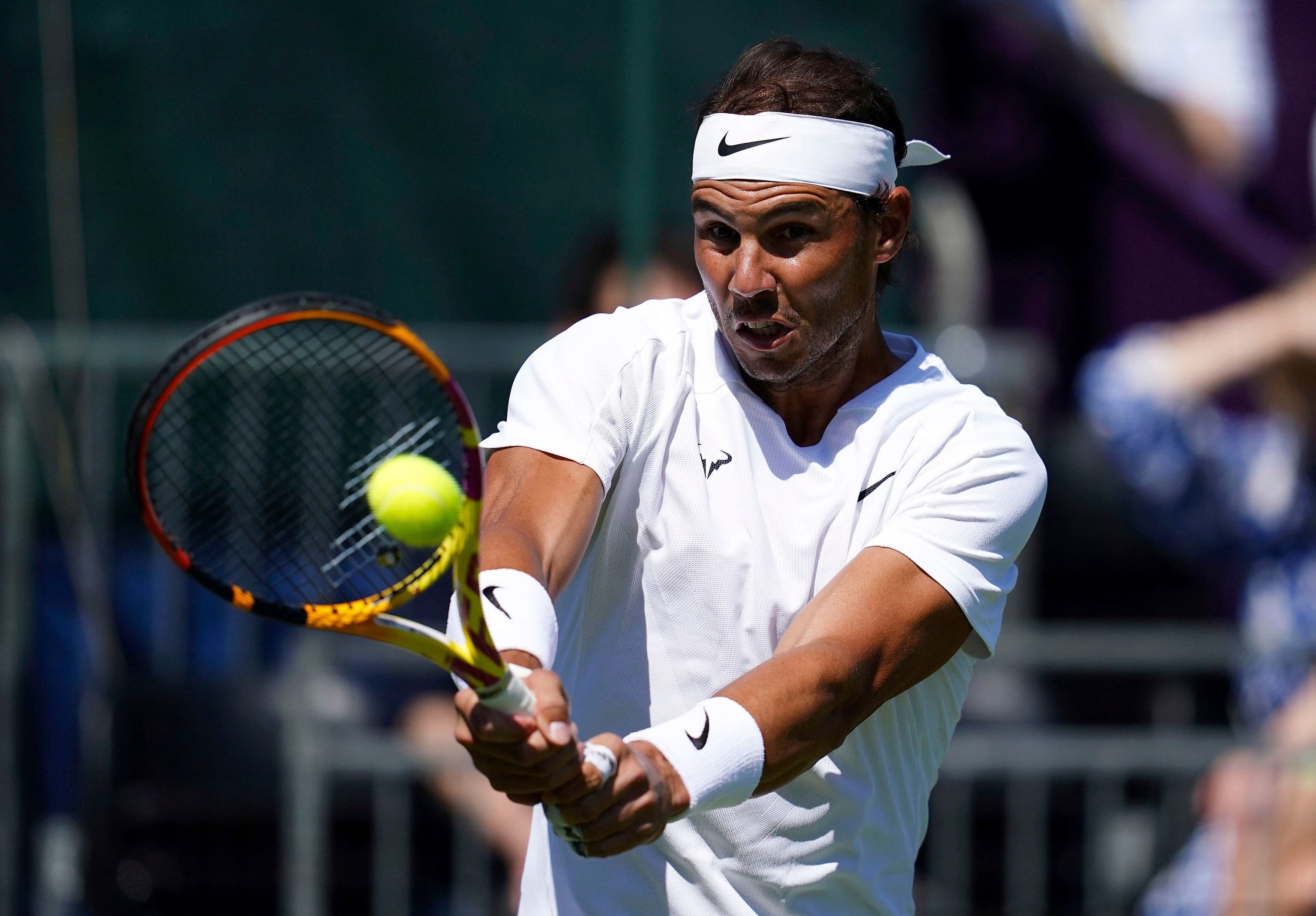 Nadal se bajó de Wimbledon por su lesión abdominal