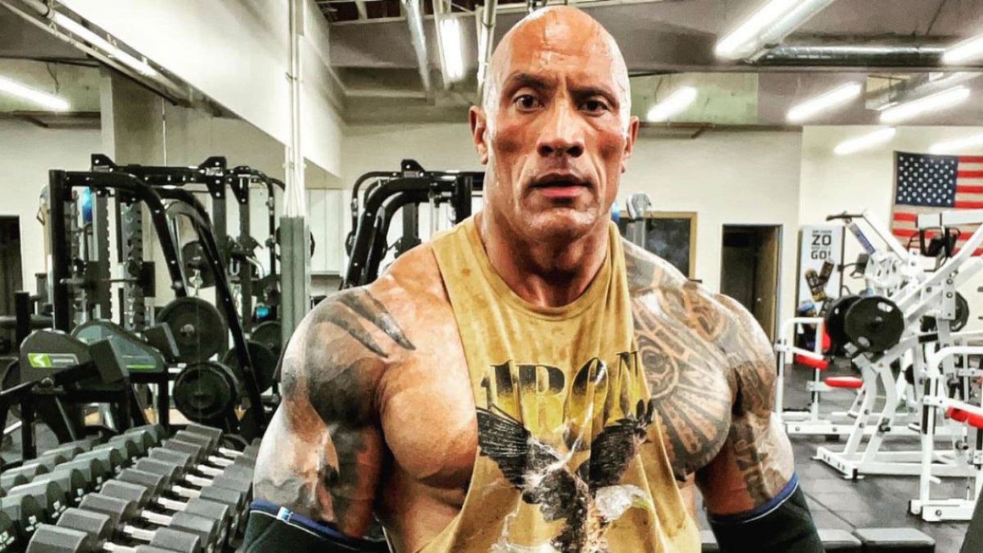 Dwayne «The Rock» Johnson se pone el traje de superhéroe en «Black Adam»