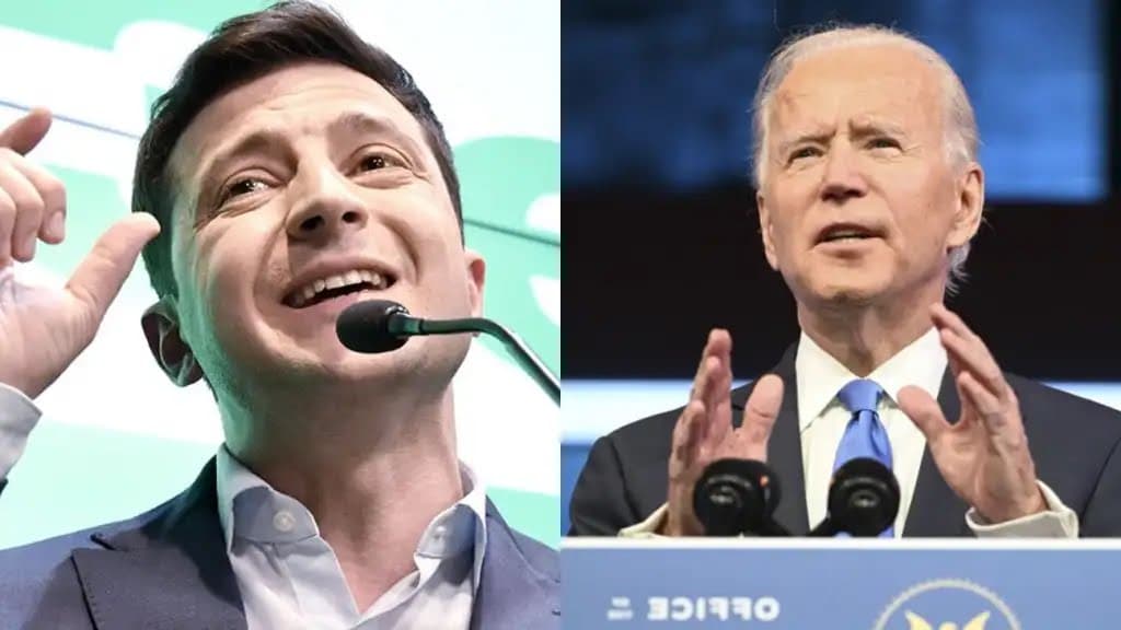 Volodimir Zelenski se reunirá con Joe Biden en su primer viaje al exterior