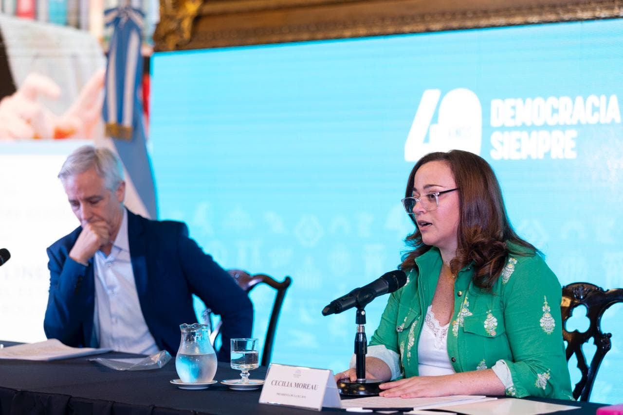 Cecilia Moreau pidió «construir acuerdos básicos para mejorar la calidad de vida de los argentinos y argentinas»
