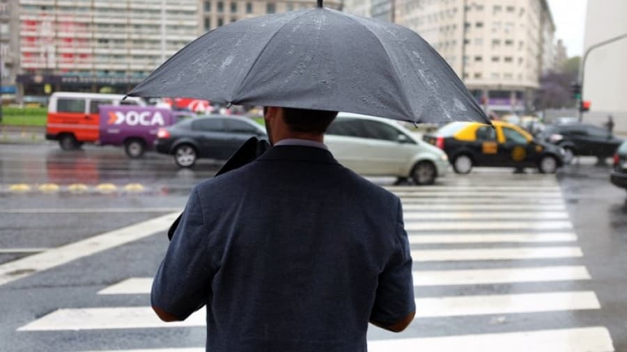 Día de lluvias en la Ciudad