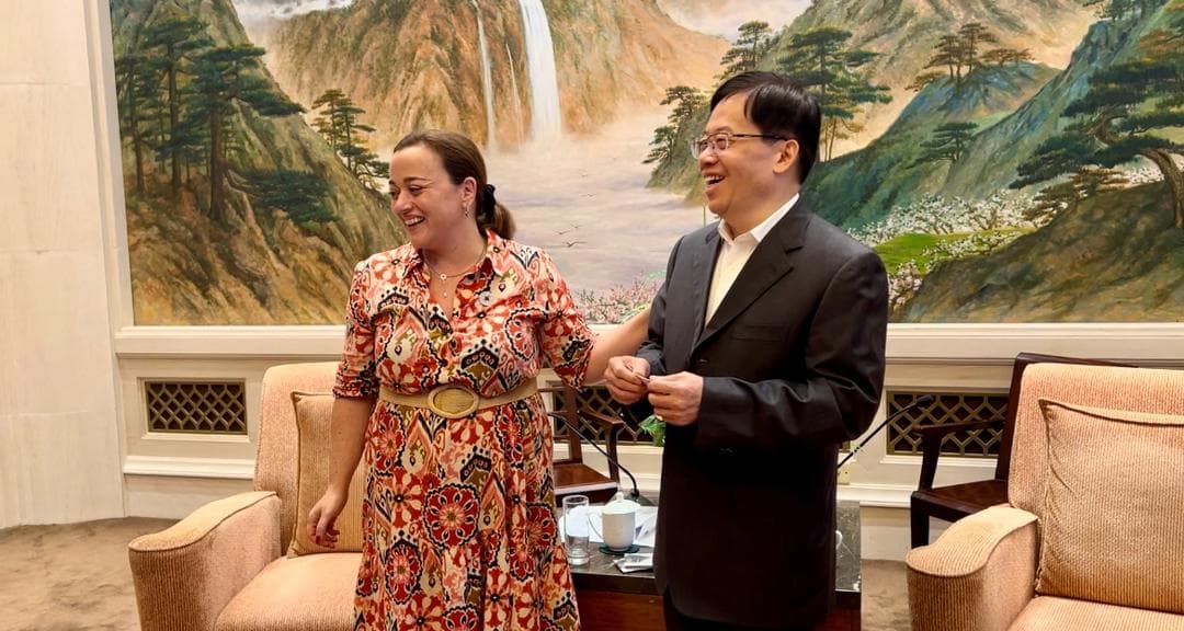 Cecilia Moreau exhortó a profundizar los lazos bilaterales con China y ampliar las relaciones comerciales, económicas y culturales