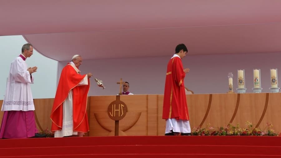 En Seúl, el papa Francisco destacó «la dignidad de la vocación de los laicos en la Iglesia»