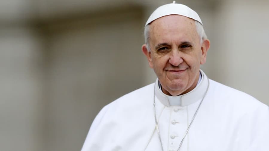 El Papa viajó en tren bala como un surcoreano más