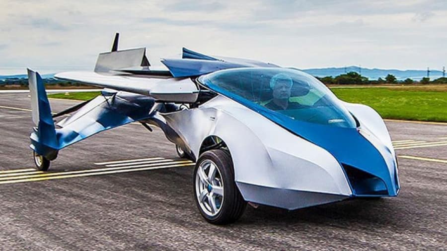 Impactante: Así vuela el primer automóvil con alas