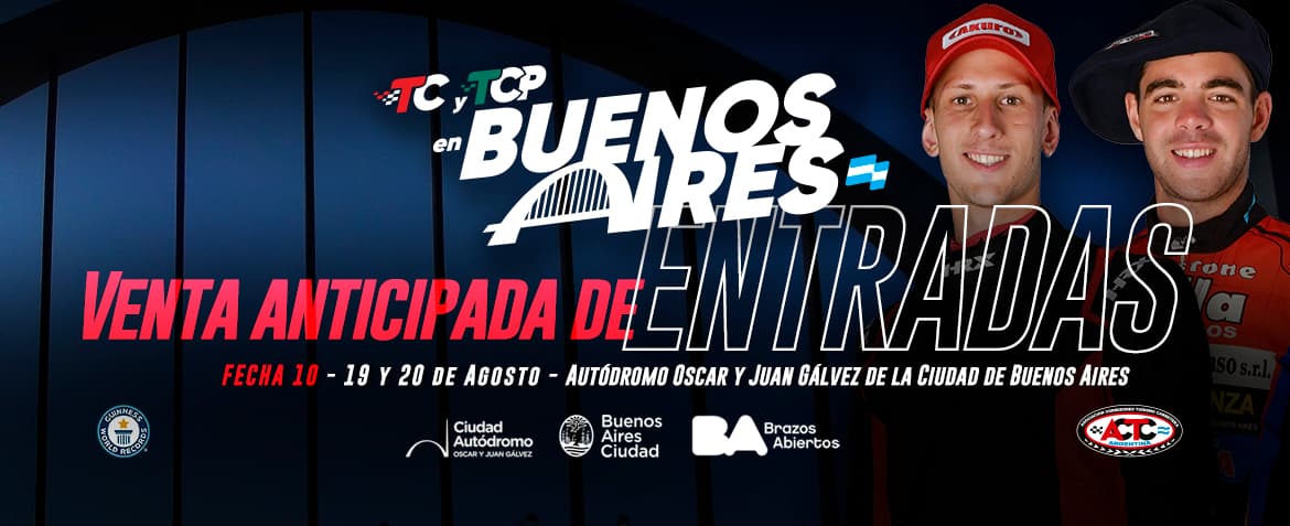 Vuelve el Turismo Carretera a Buenos Aires