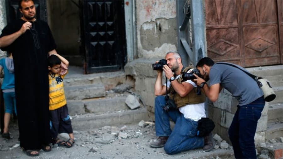 La prensa extranjera denunció el acoso de Hamas en Gaza