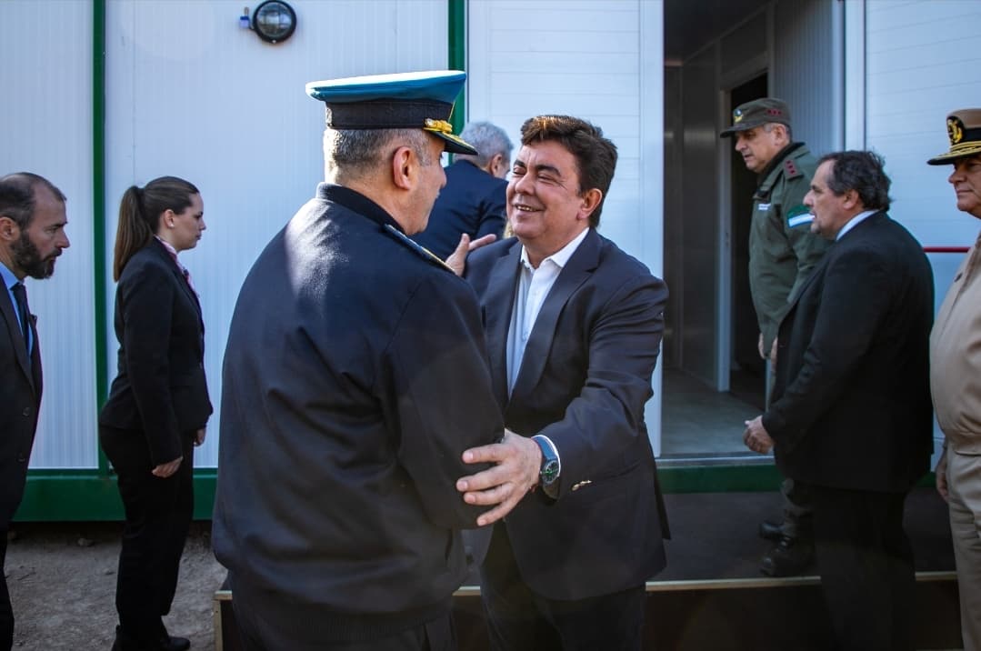 Fernando Espinoza y Aníbal Fernández fortalecen la seguridad de La Matanza con la nueva Base de Comando Unificado de las Fuerzas Federales