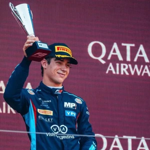 Franco Colapinto probará el Fórmula 1 de Williams en Abu Dhabi