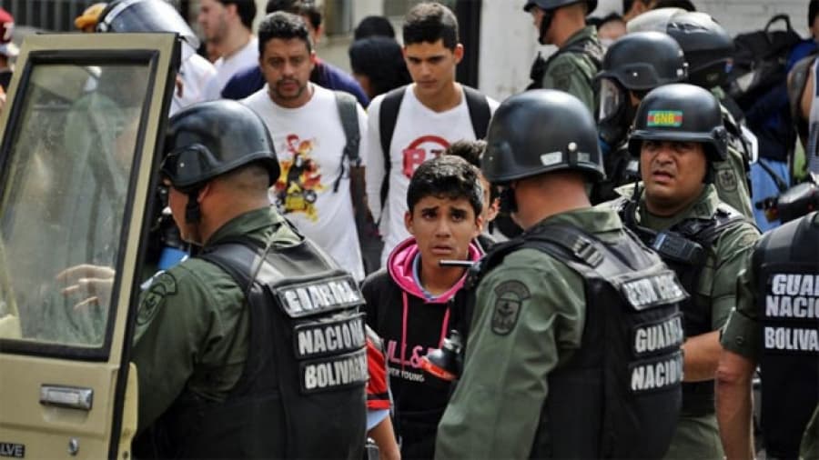 Venezuela ya registra 123 detenidos y más de 2 mil enjuiciados