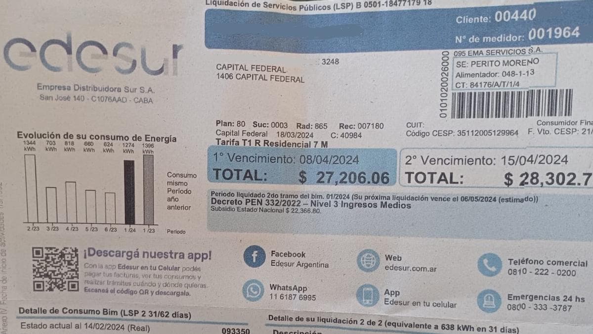 El Gobierno evalúa postergar la quita de subsidios a las tarifas de luz y gas hasta mediados de año