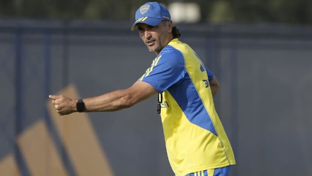 Los dos cambios que hará Diego Martínez en el equipo de Boca para el Superclásico ante River en Córdoba