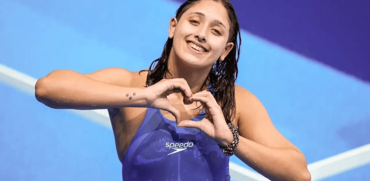 Agostina Hein hizo historia en la natación argentina: es la campeona mundial juvenil en 400 medley y batió el récord de Georgina Bardach