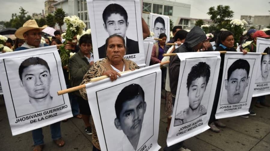 México se movilizó para reclamar por los estudiantes desaparecidos