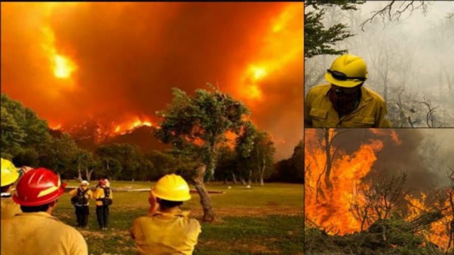 La Iglesia convocó a rezar para que se apaguen los incendios de Chubut