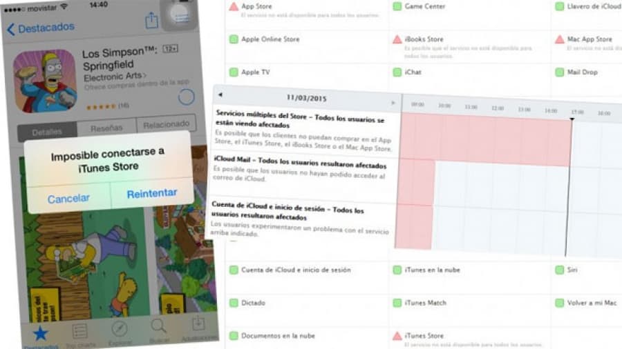 Apple, en problemas: App Store y iTunes, inaccesibles