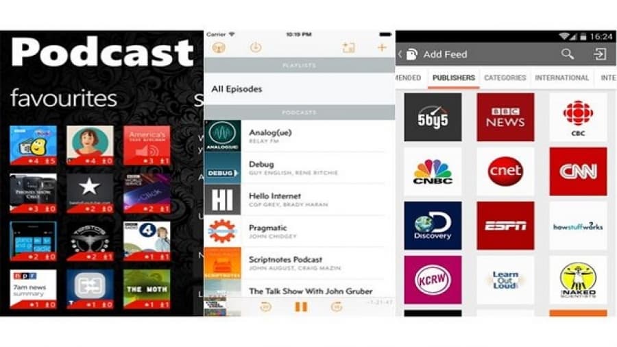 Aplicaciones para disfrutar de los podcasts en el smartphone