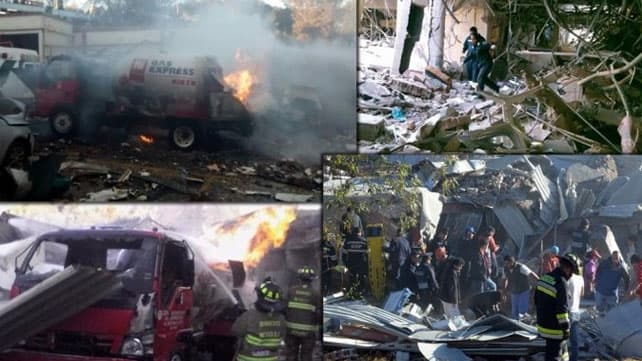 Detienen a tres personas por la explosión que dejó 7 muertos en México