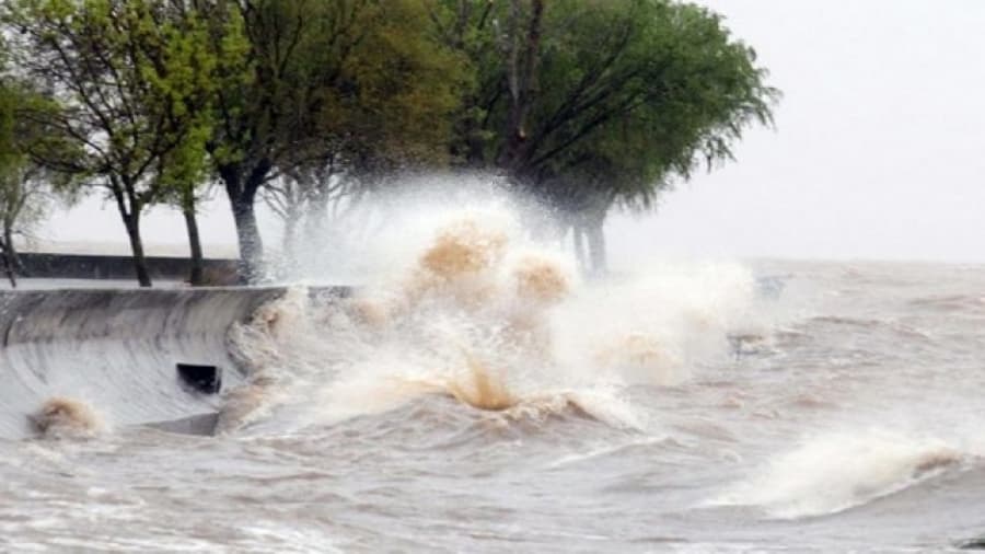 Alerta por la crecida del Río de la Plata en Ciudad y Conurbano