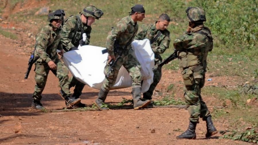 Operación militar contra un campamento de las FARC en Colombia: 18 guerrilleros muertos