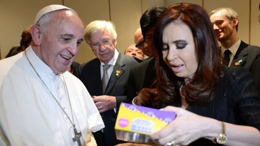 Cristina Kirchner llegó al Vaticano para reunirse con el papa Francisco