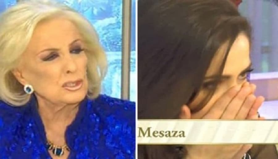 El divertido furcio de Victoria Vannucci en la mesa de Mirtha Legrand