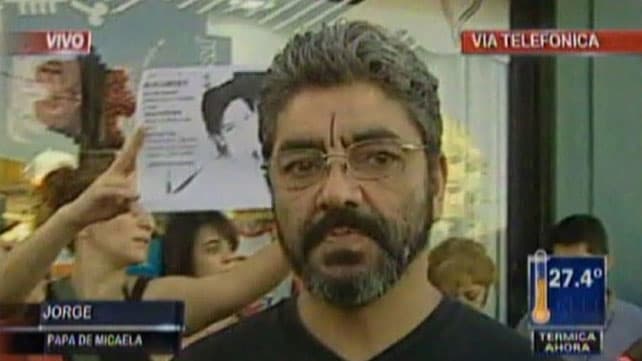 Habló el padre de la adolescente perdida en Munro: «Supongo lo peor»