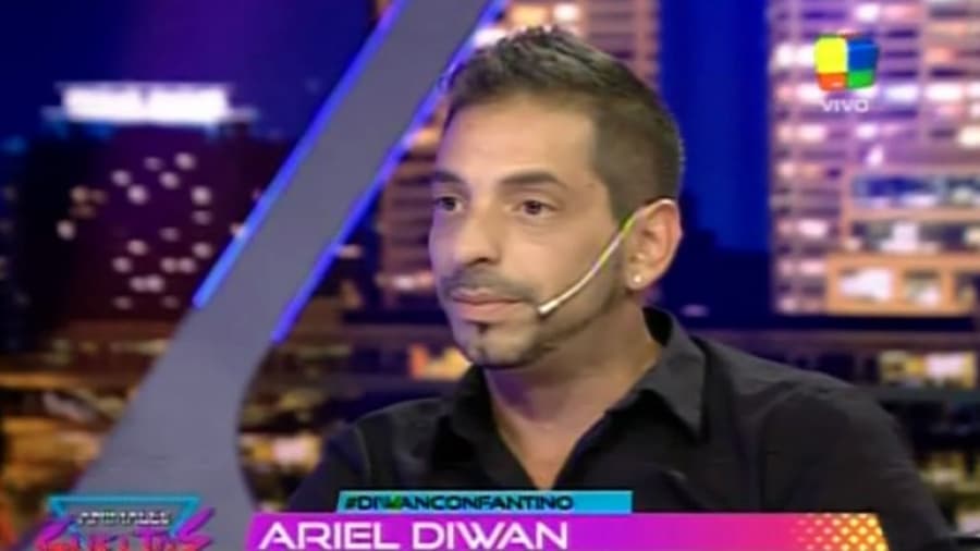 Ariel Diwan pudo ver a su hijo y a la vuelta del reencuentro chocó con su auto