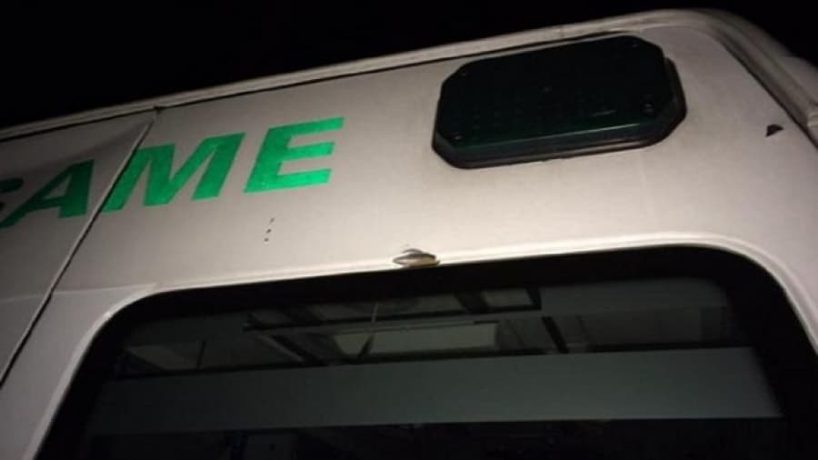 «Si la bala pegaba en el tubo de oxígeno la ambulancia volaba»
