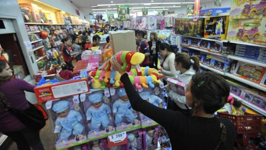 Estiman ventas por hasta 5.000 millones de pesos por la celebración del Día del Niño