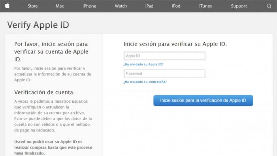 Advierten por ataques de phishing contra usuarios de Apple