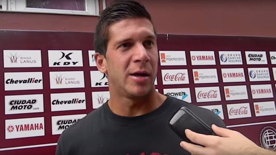 Murió el defensor de Lanús Diego Barisone