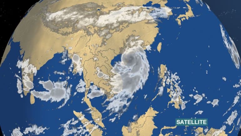 Miles de evacuados por un tifón en China