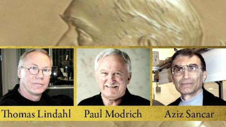Nobel de Química a tres científicos por sus estudios para la reparación del ADN