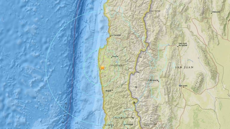 Dos sismos en Chile tuvieron réplicas en cuatro provincias argentinas