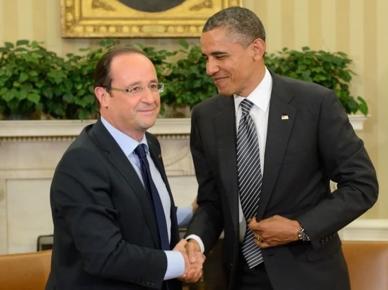 Hollande y Obama se comprometen a “aniquilar” al ISIS