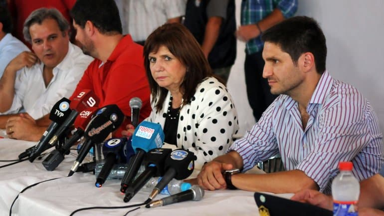Patricia Bullrich: «Tenemos un enemigo que se infiltra en todos lados y nos quiere comprar»