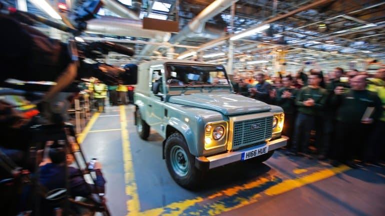 Reino Unido jubiló al Land Rover Defender tras 68 años de servicio