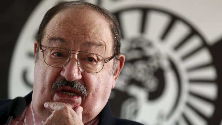 Italia manifiesta su dolor por la muerte de Umberto Eco, su intelectual más global